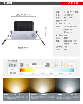 LED天花灯5W选购指南 价格、厂家与客厅射灯应用全解析
