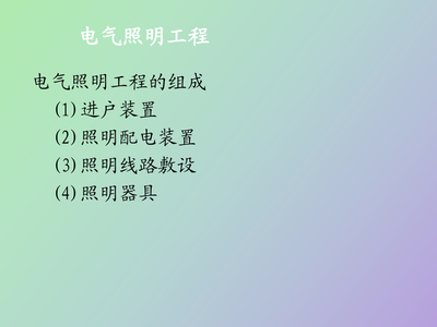 电气照明工程工程量计算 照明器具篇